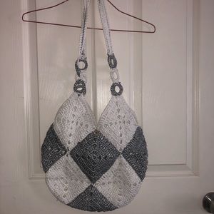Two Artisan Straw Bags from Mexico